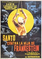 El Santo bojuje proti Frankensteinově dceři – plakát filmu
