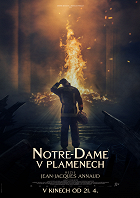 Notre-Dame v plamenech – plakát filmu