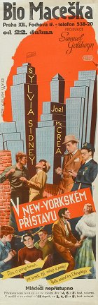 V newyorském přístavu – plakát filmu