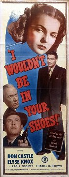 I Wouldn't Be in Your Shoes – plakát filmu