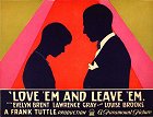 Love 'Em and Leave 'Em – plakát filmu