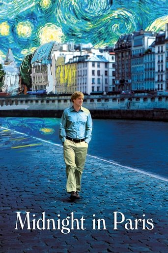 Půlnoc v Paříži – plakát filmu