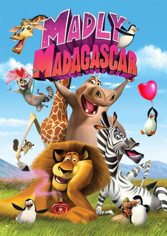 Valentýnský Madagaskar – plakát filmu