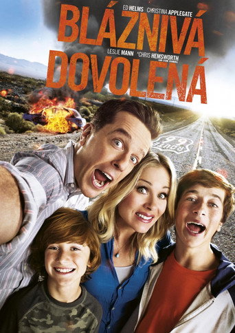 Bláznivá dovolená – plakát filmu