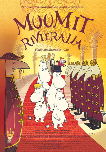 Muumit Rivieralla – plakát filmu