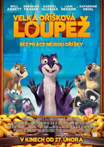 Velká oříšková loupež – plakát filmu