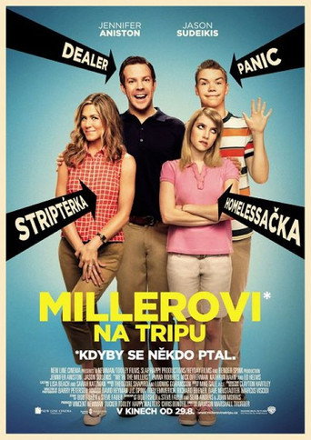 Millerovi na tripu – plakát filmu
