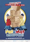Pat a Mat znovu v akci – plakát filmu