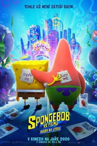 SpongeBob ve filmu: Houba na útěku – plakát filmu