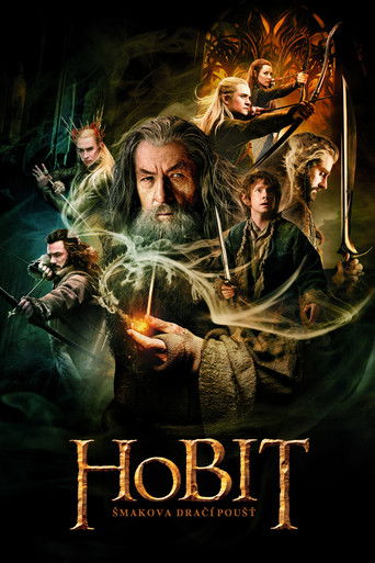 Hobit: Šmakova dračí poušť – plakát filmu